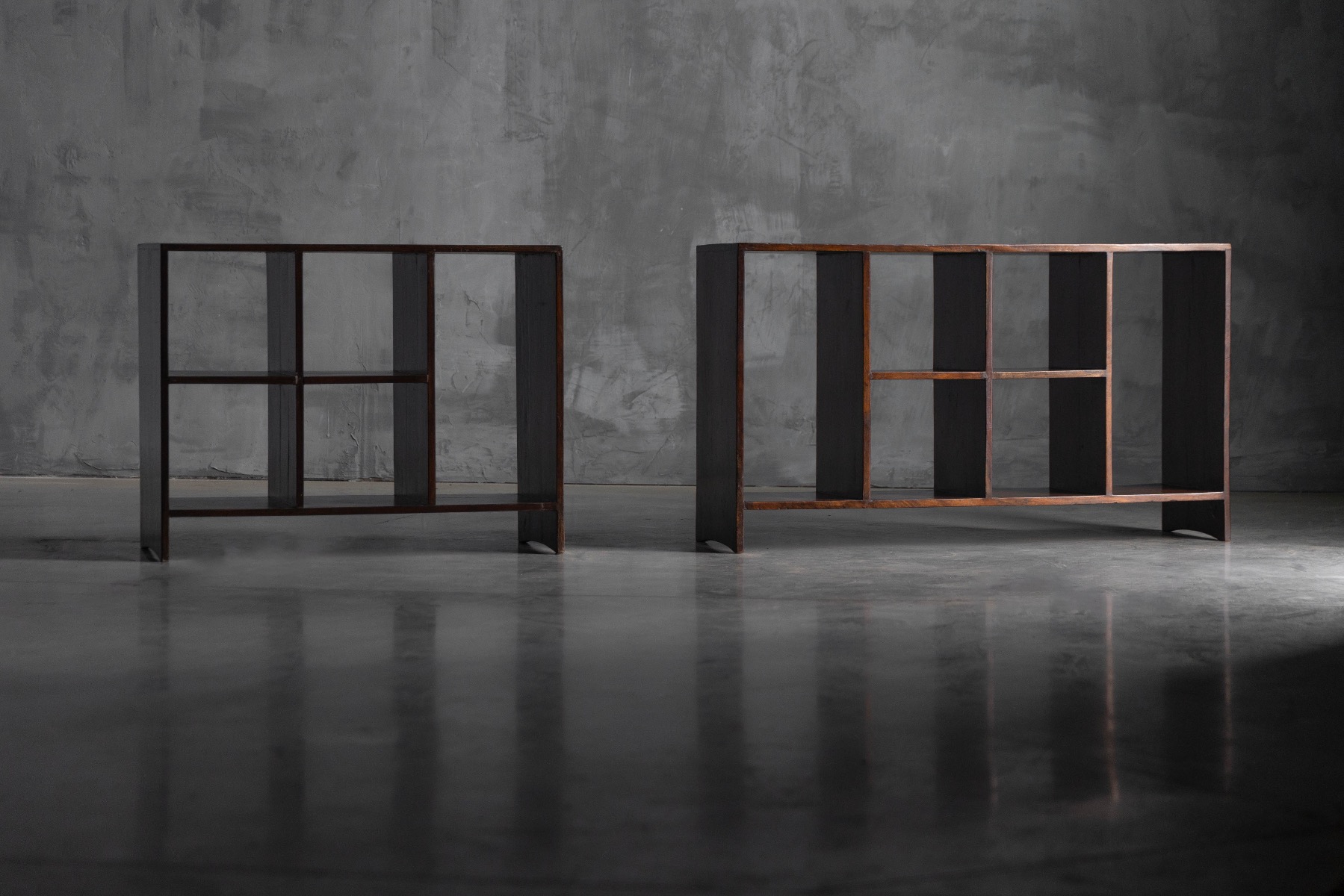 High end Chandigarh file rack by Pierre Jeanneret