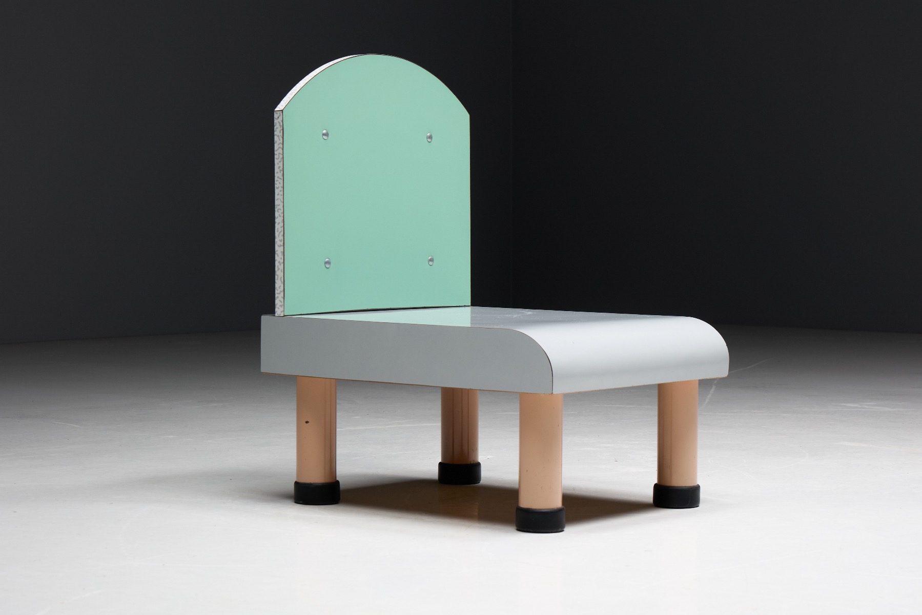 Expressive geometric Memphis seating