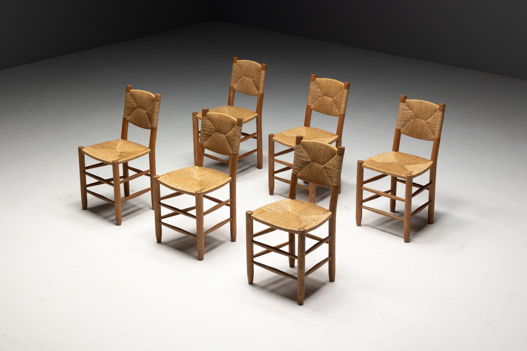 Steph Simon produced Bauche chair from mid century France