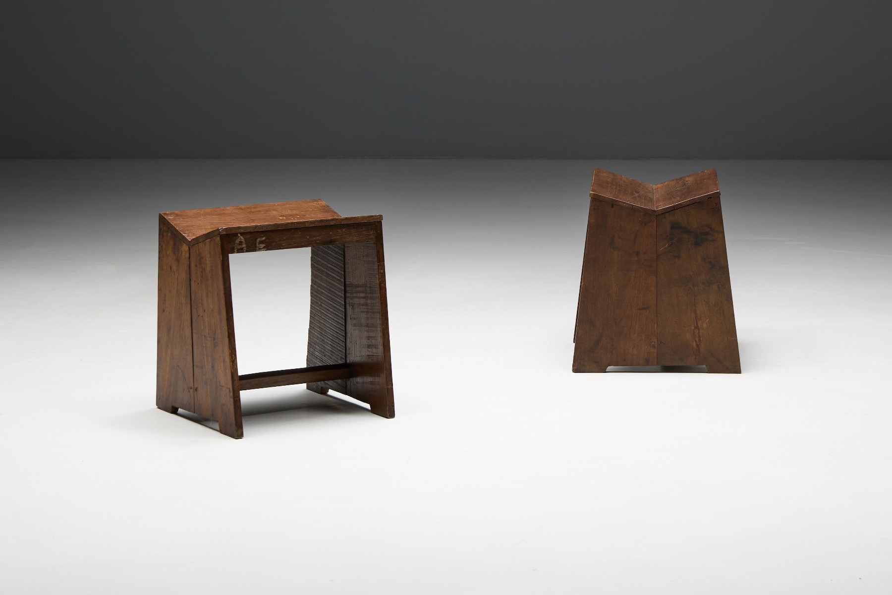 Minimalist Chandigarh sewing stool