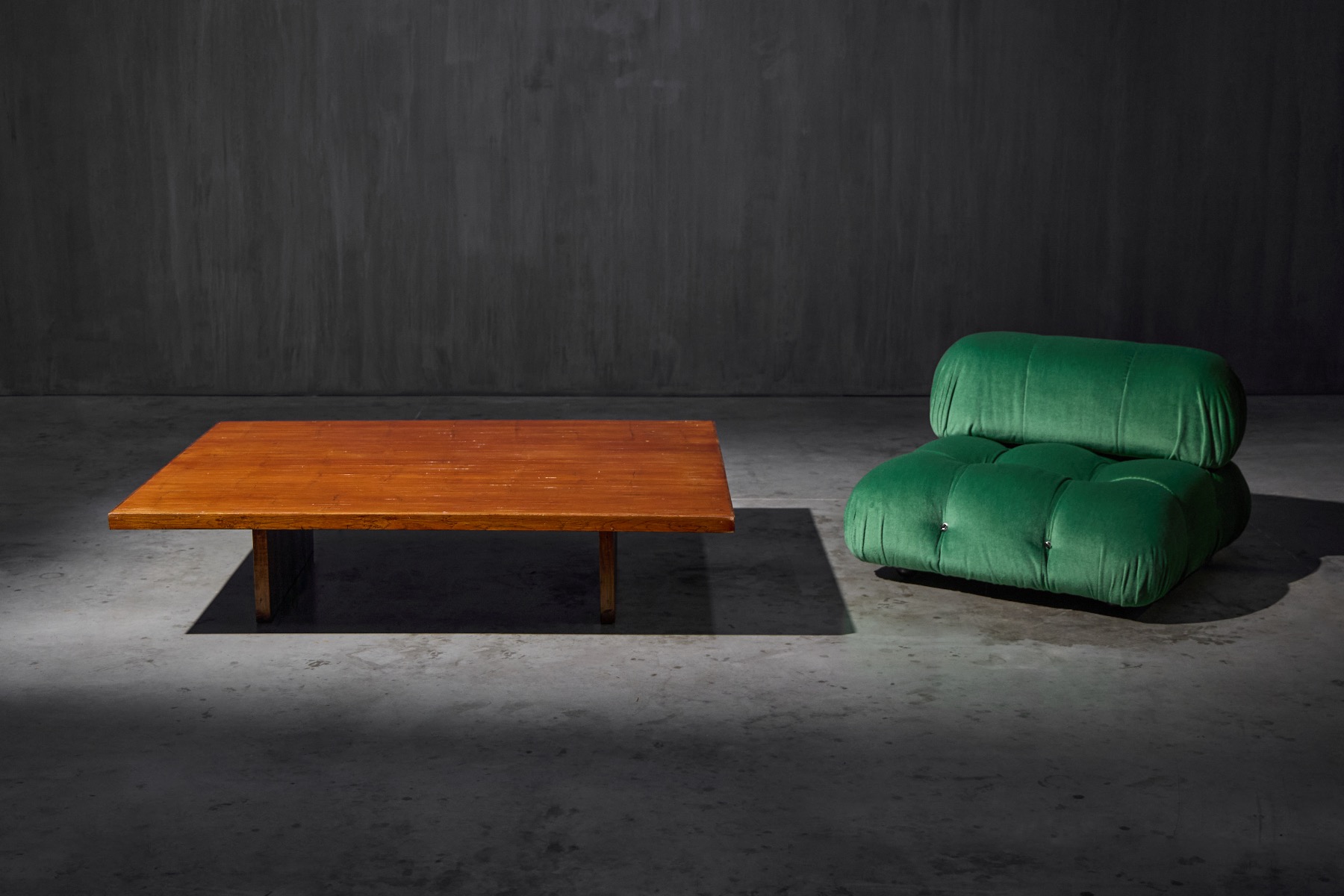 Museum level Camaleonda lounge chairs designed by Mario Bellini