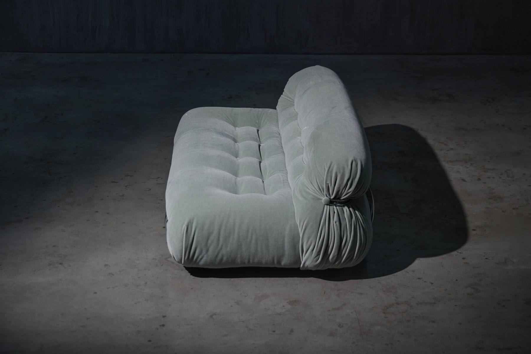 Museum level Soriana two seater sofa by Cassina