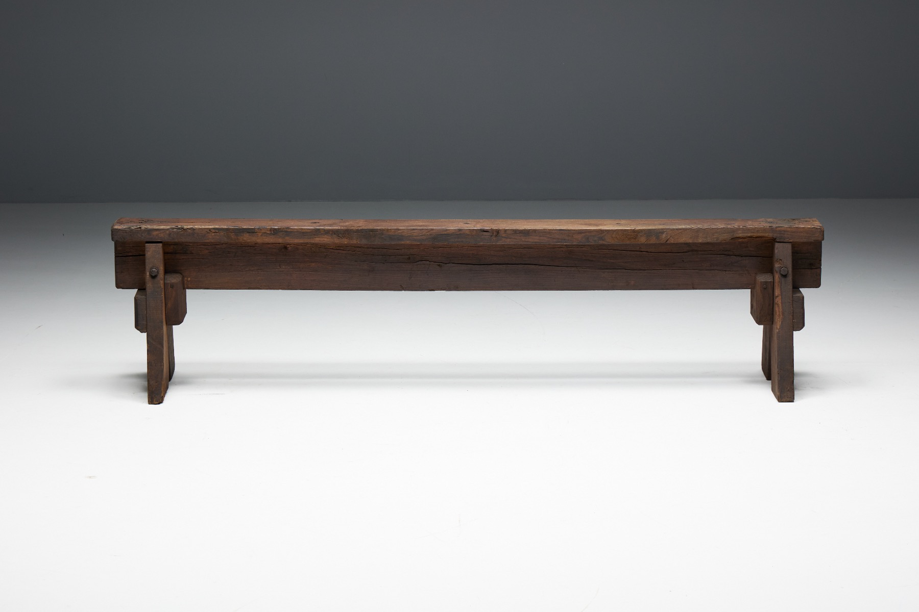 Primitive rustic benches 1800s