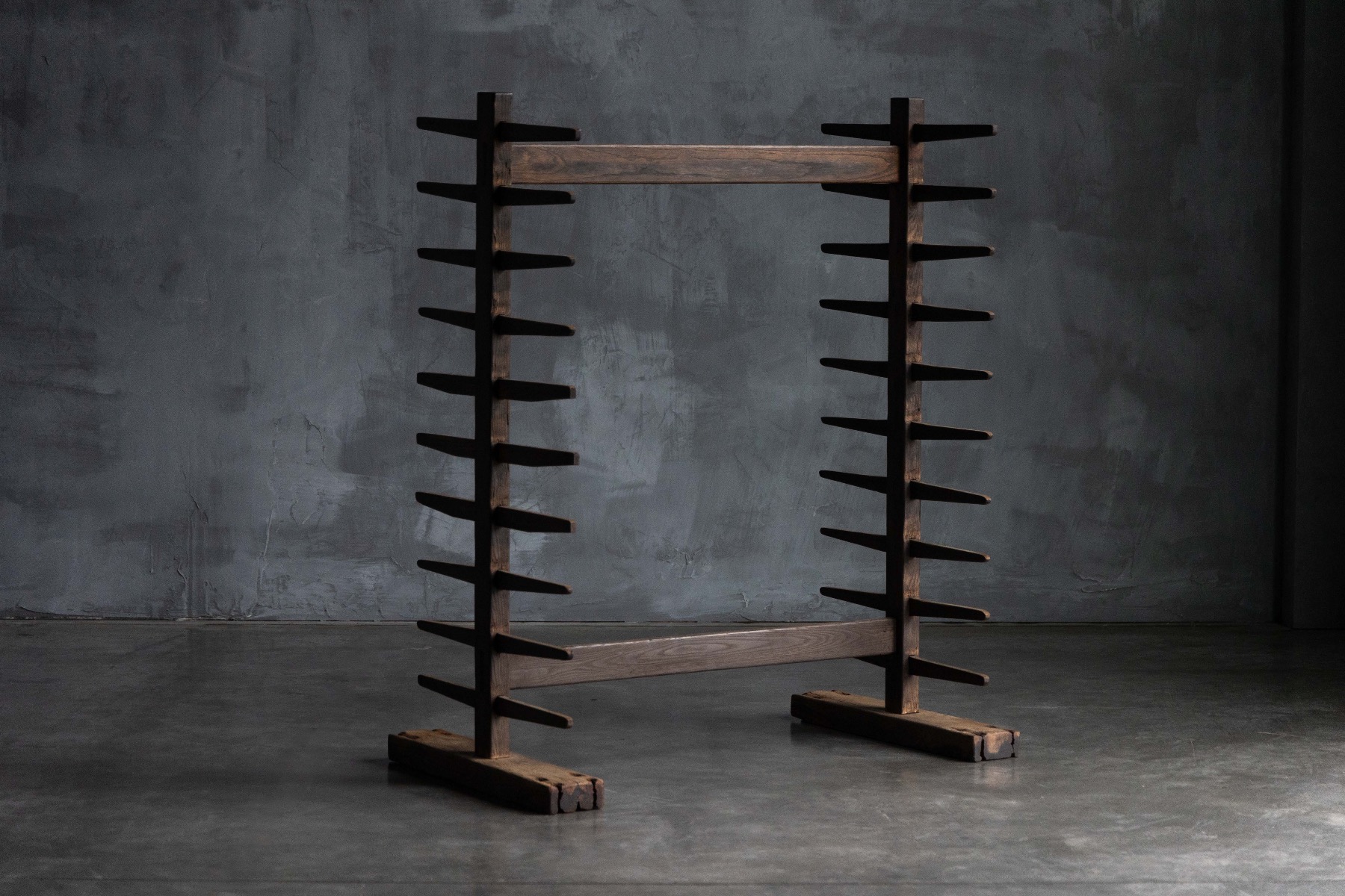 Rustic vernacular alpine storage frame