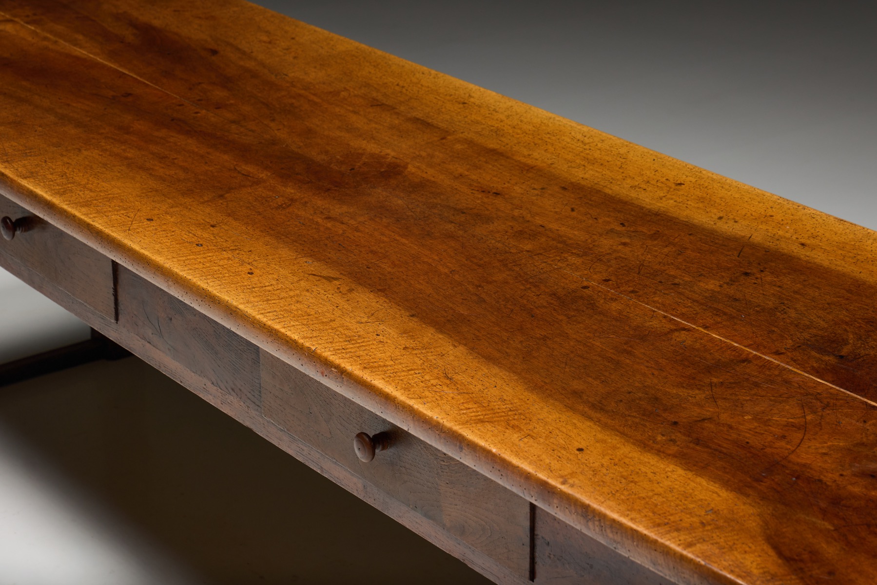 Vernacular farmhouse dining table from the late 19th century