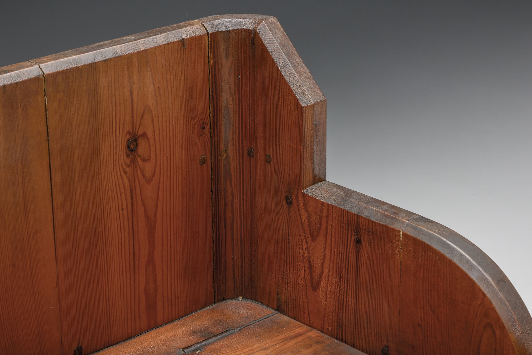 Bold gothic armchairs in architectural style