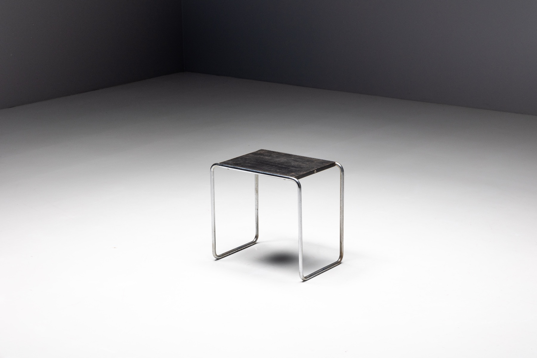 Chrome tubular side tables 1930s