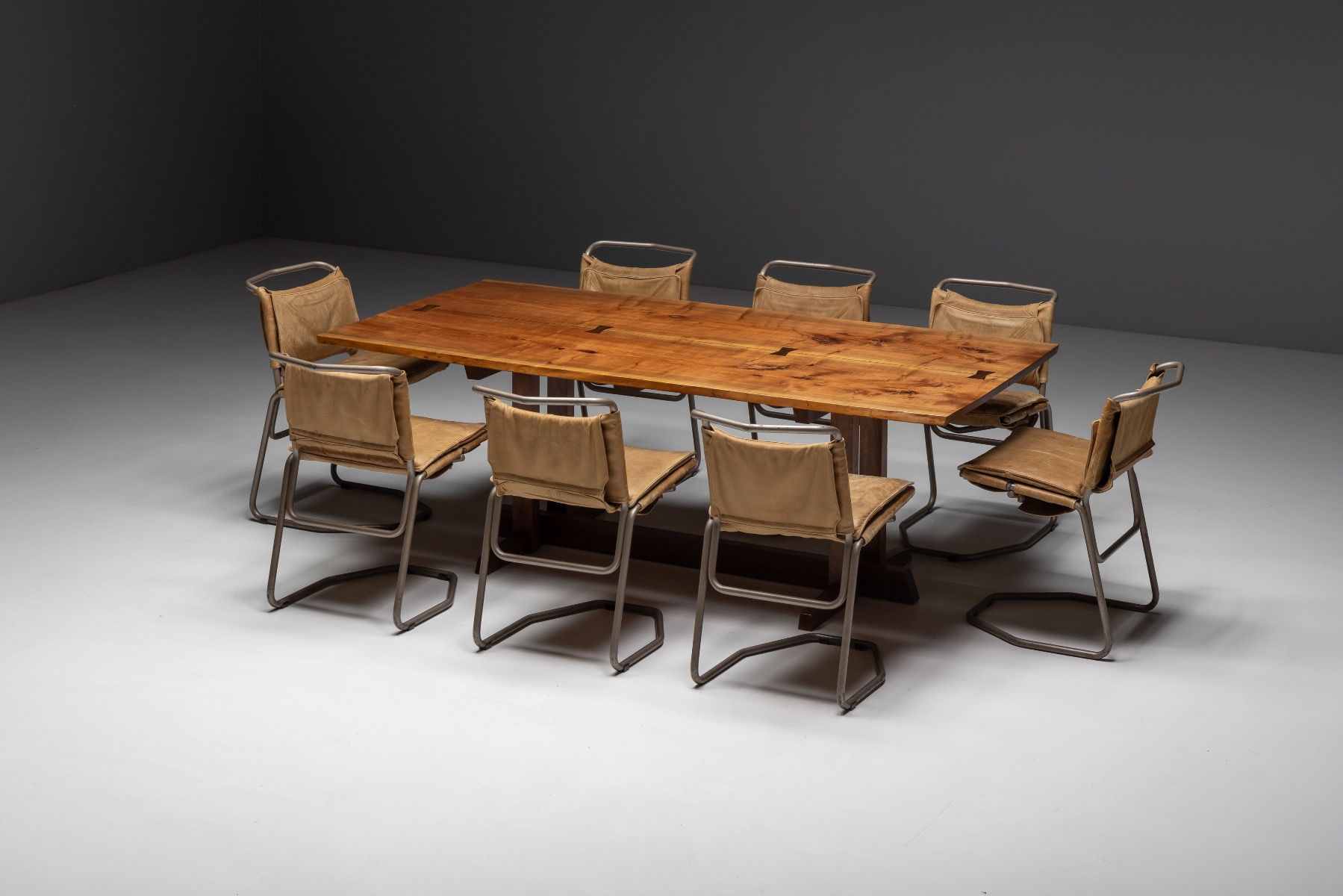 Collectible dining table designed by Mira Nakashima