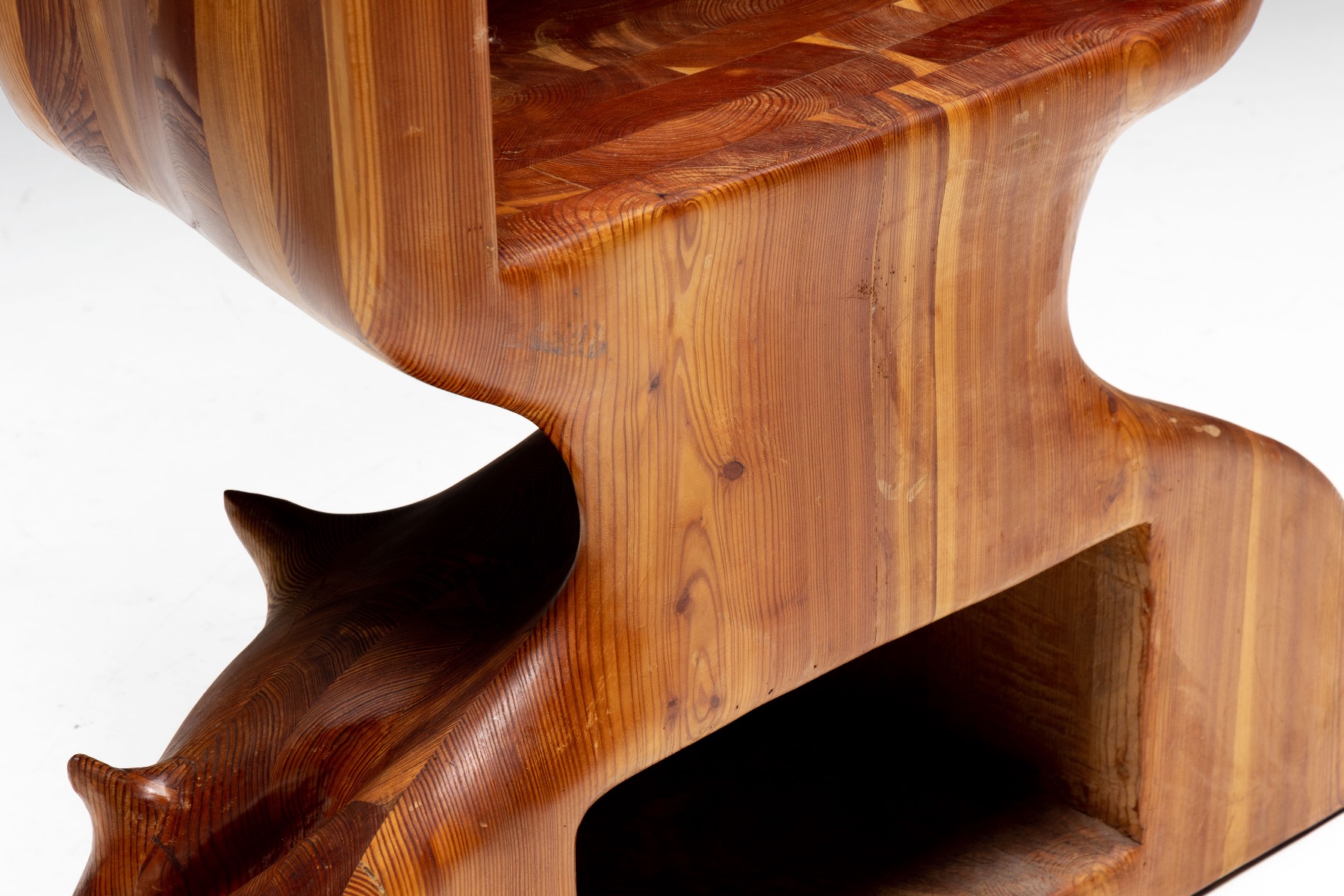 Designer studio craft cabinet in organic style