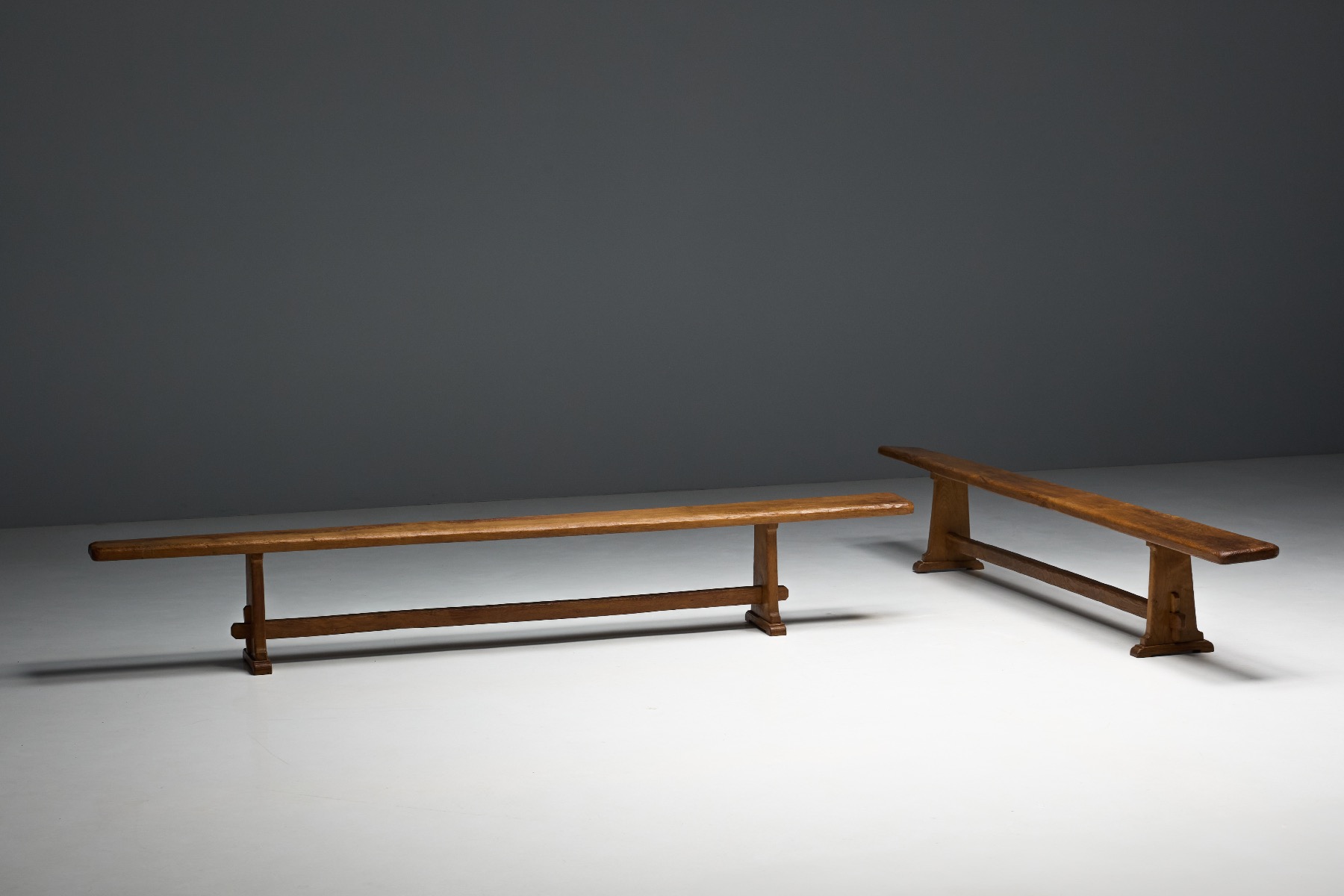 European alpine bench from the mid 20th century