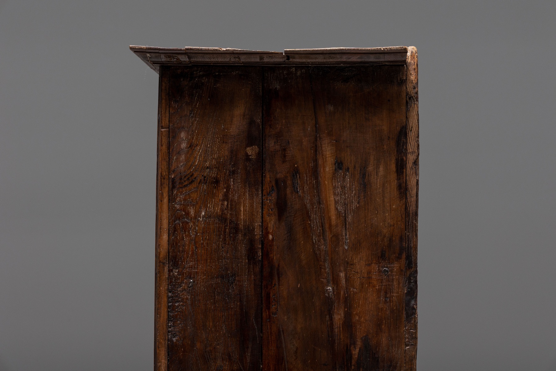Handmade primitive cabinet in wabi style