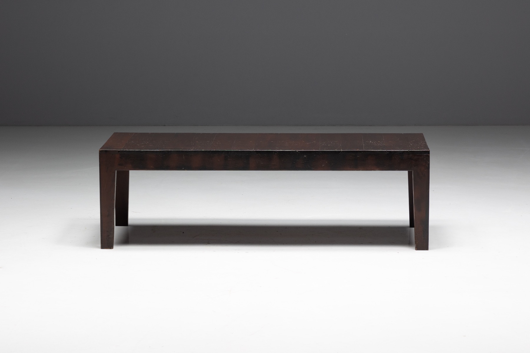 Coffee table designed by Dom Hans van der Laan for monastic interiors