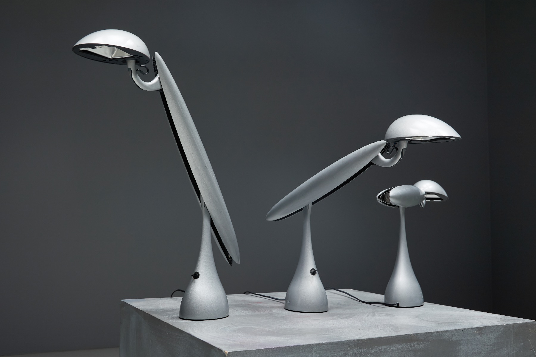 Heron task lamp designed for Luxo in the 1990s