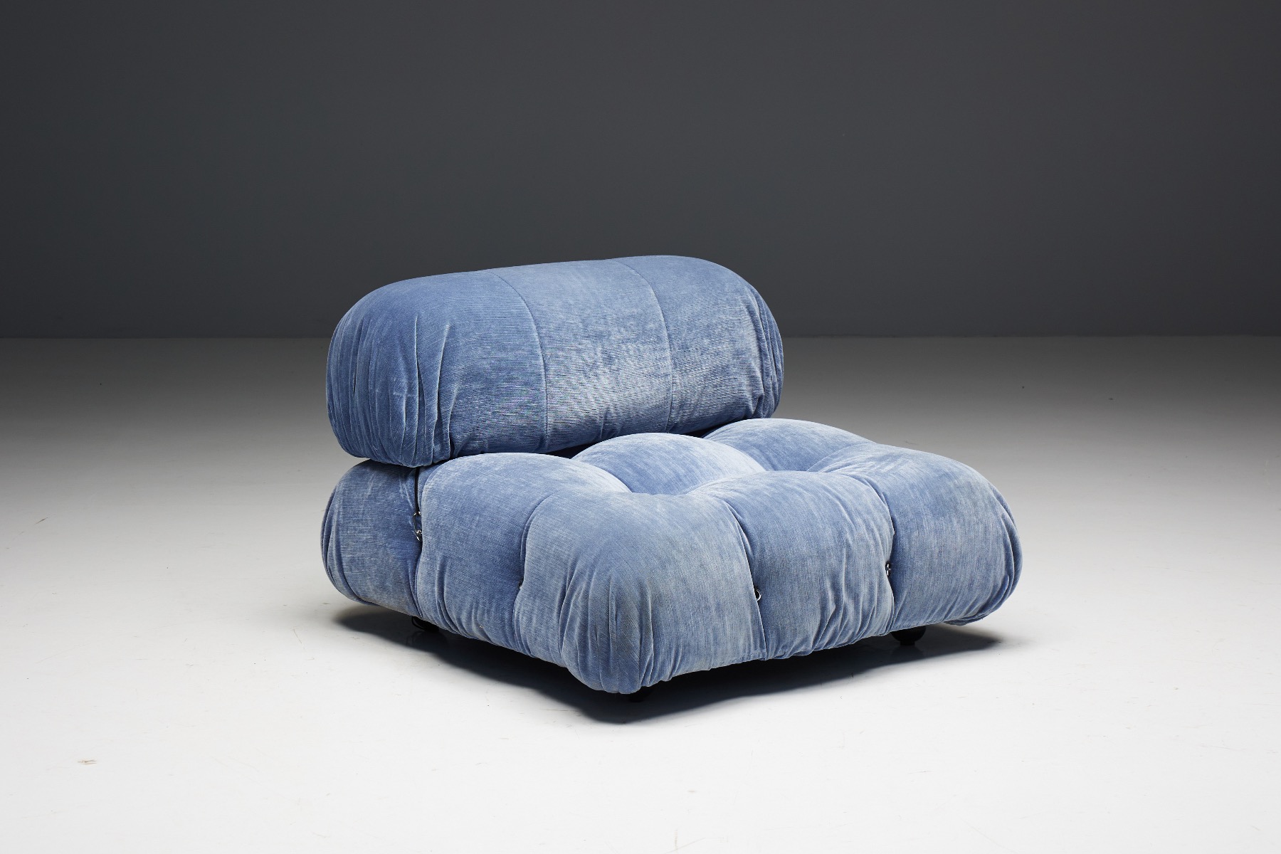 Italian design blue Camaleonda sofa