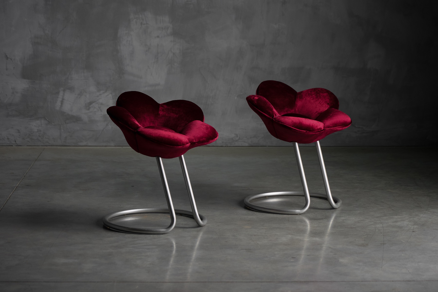 Japanese designer flower stool created for Edra