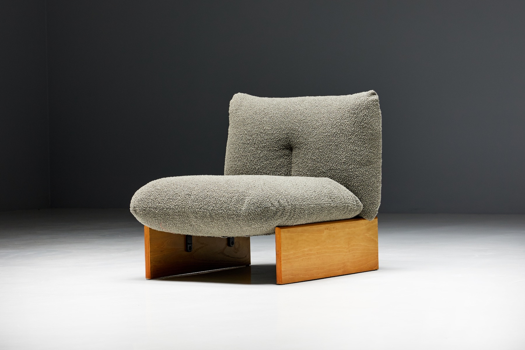 Upholstered modular sofa for Arflex attributed to Tito Agnoli