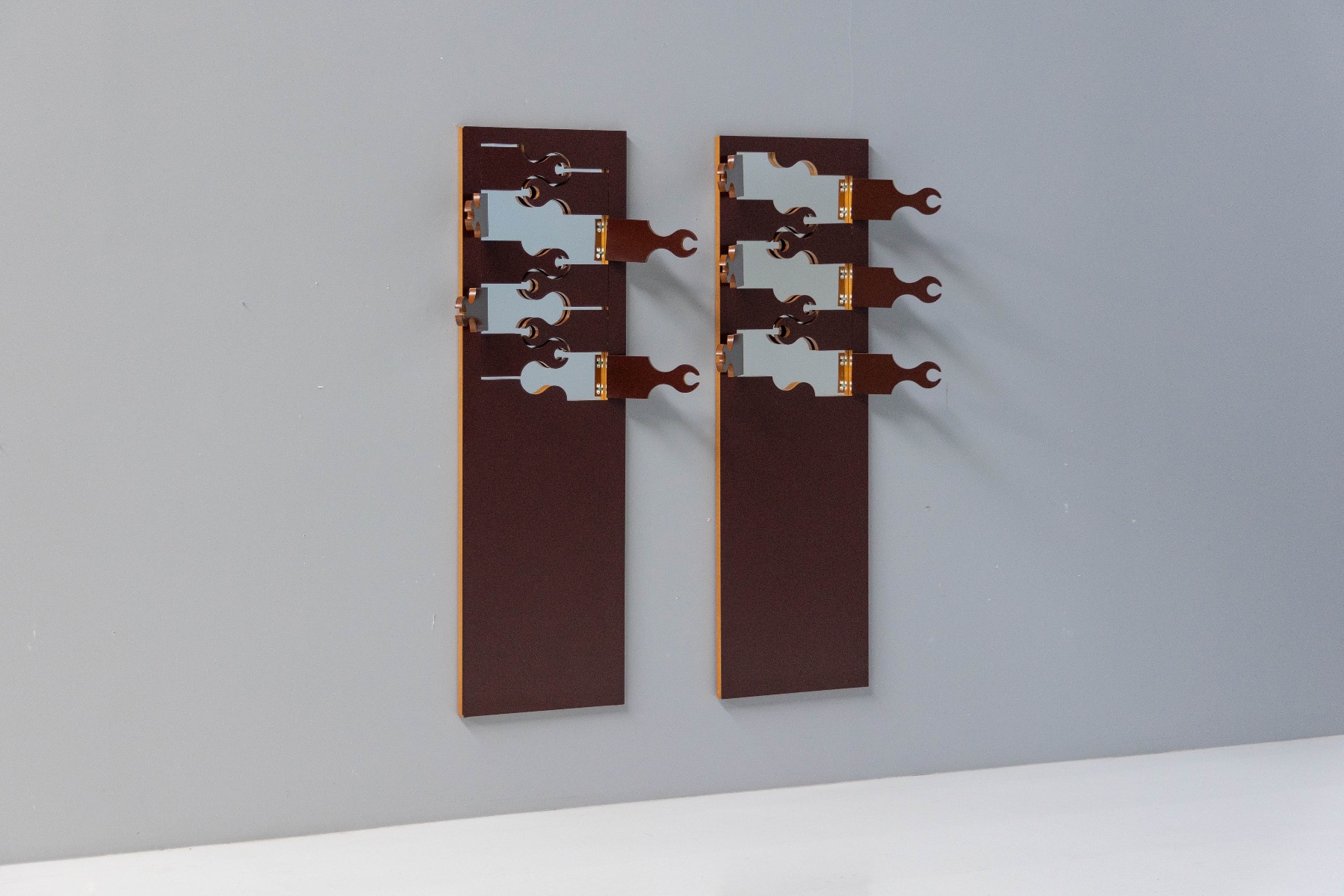 Authentic Bonetto Scorpion coat rack with mirror