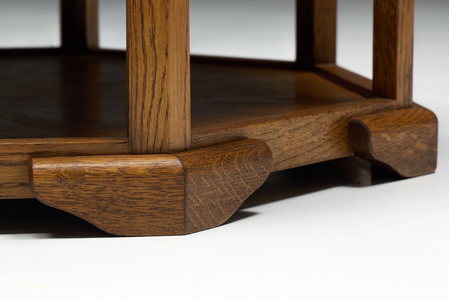 Collectible Art Deco octagonal coffee table dating to the 1930s