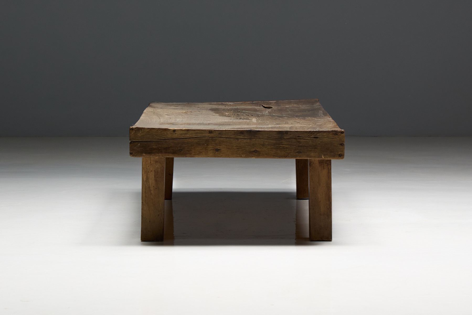 Collectible low farmhouse coffee table from the 1800s