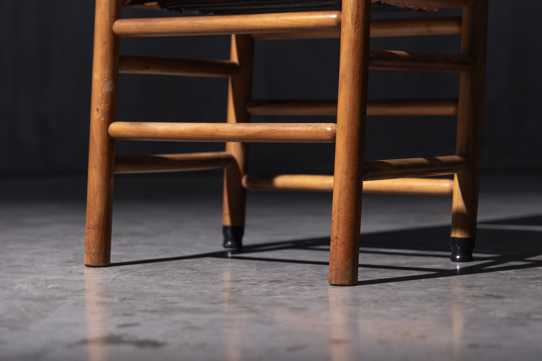 Authentic modern design chair by Scarpa for Bernini