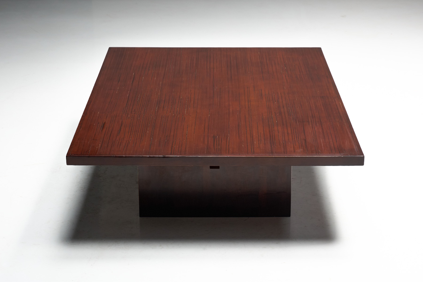 Gallery level bamboo coffee table by Axel Vervoordt