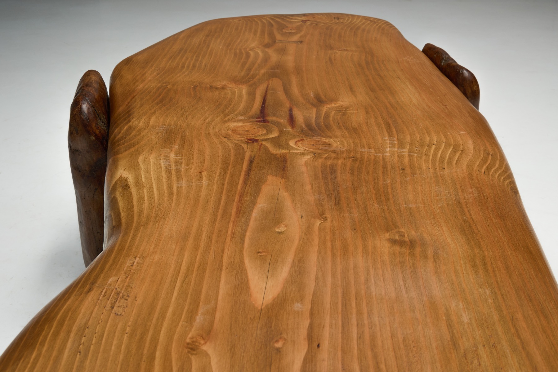 Gallery level contemporary brutalist coffee table