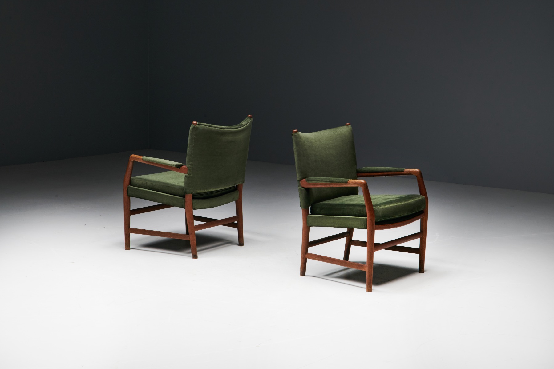 Iconic Danish conference chairs by Hans J Wegner from the 1940s