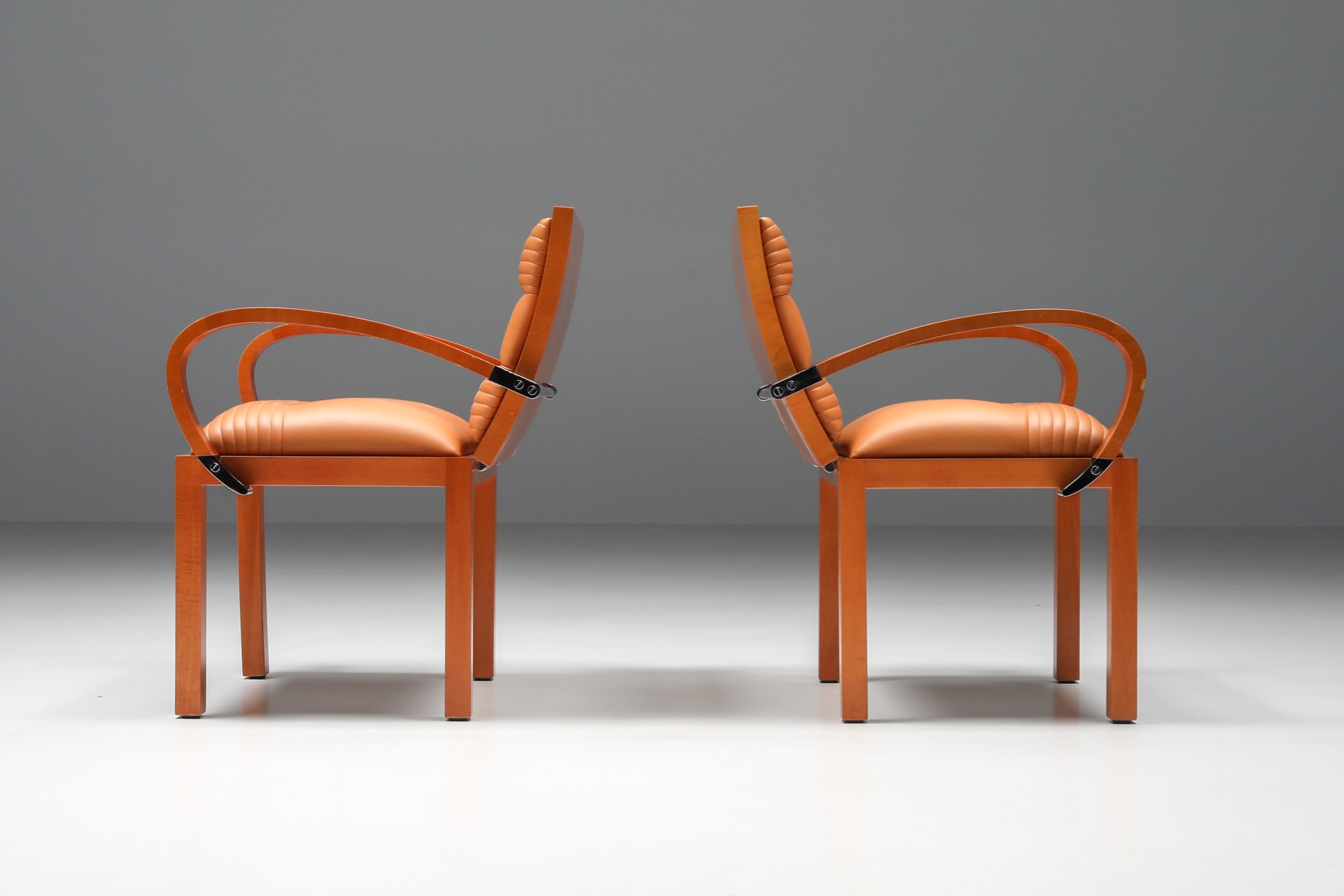 Elegant sculptural seating from the Casablanca collection