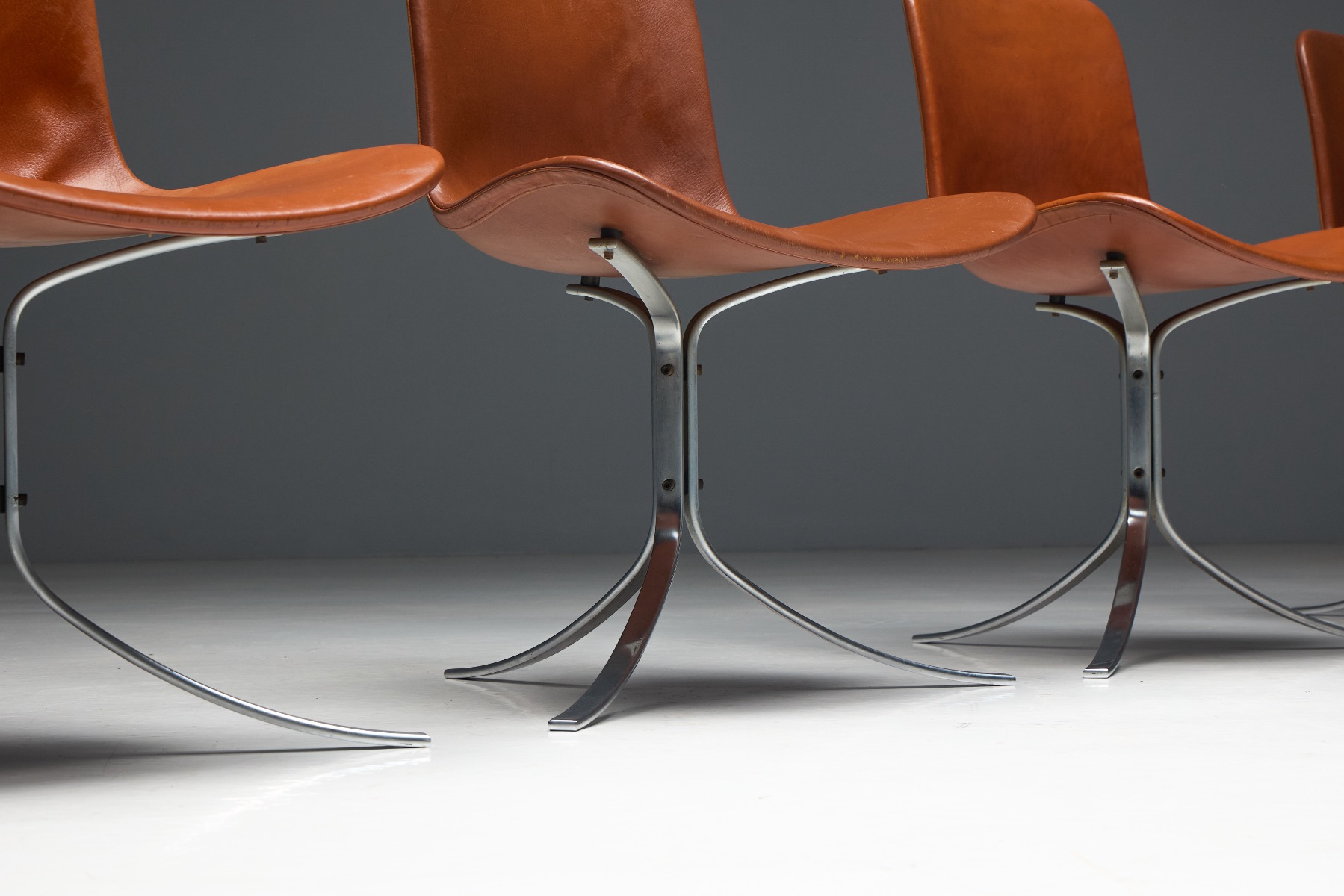 Modernist PK9 chair with minimalist design language