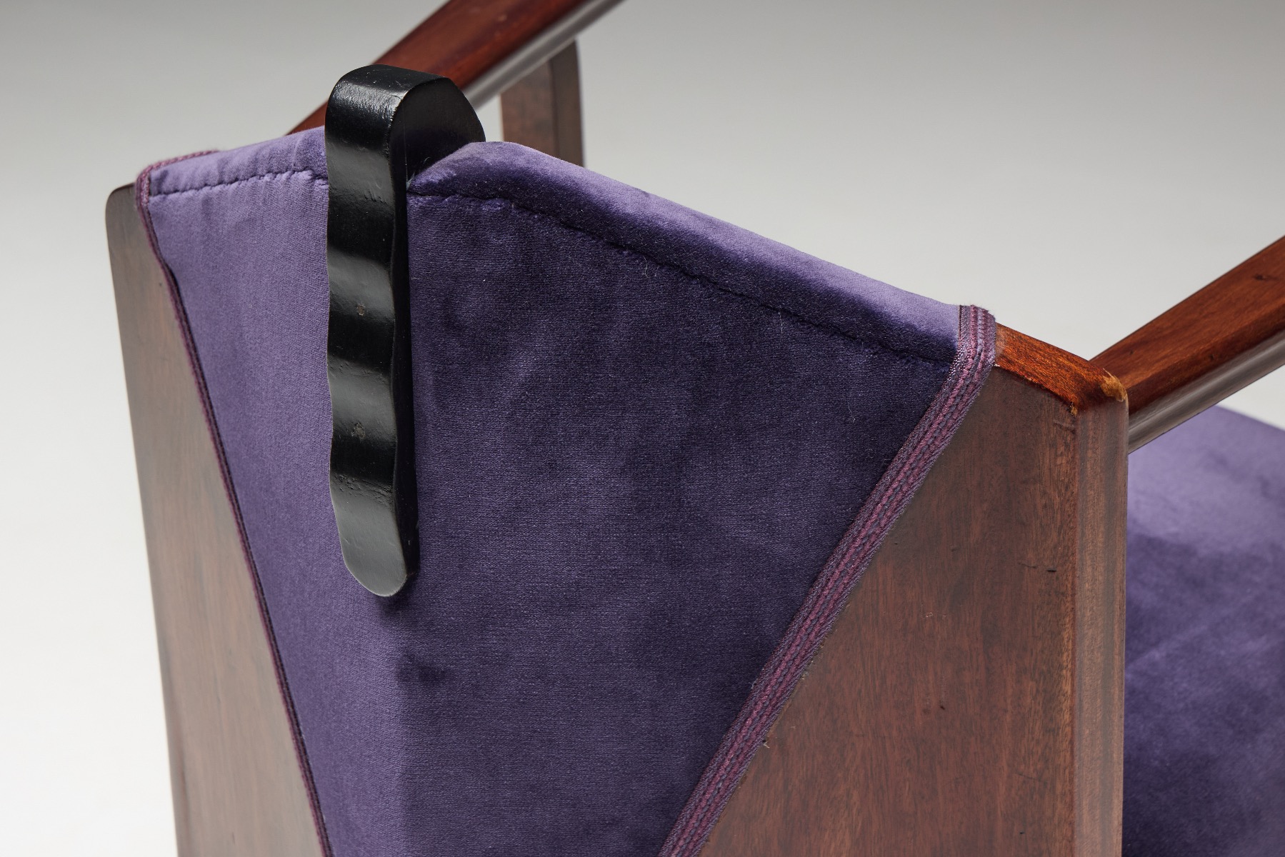 Retro Dutch Art Deco armchair