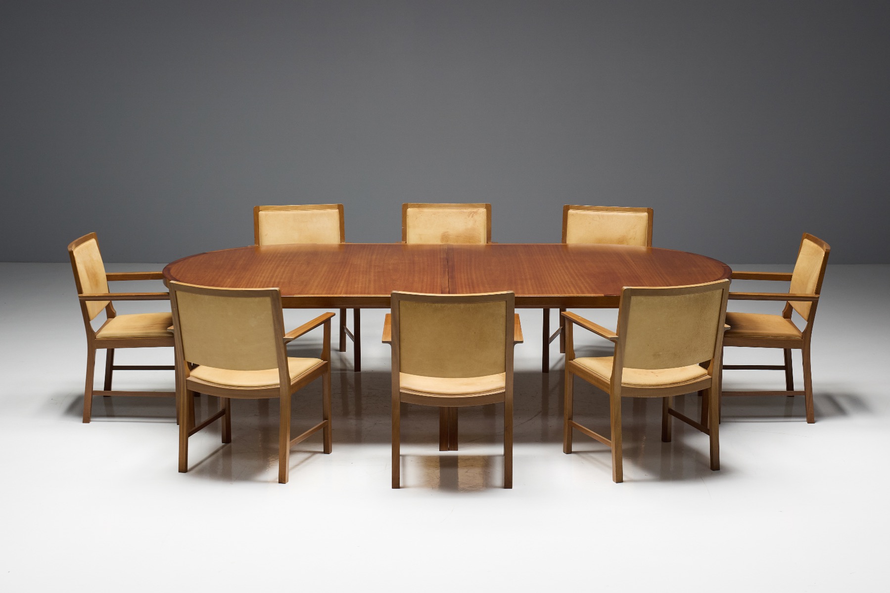 Solid wood Nordic table 1970s