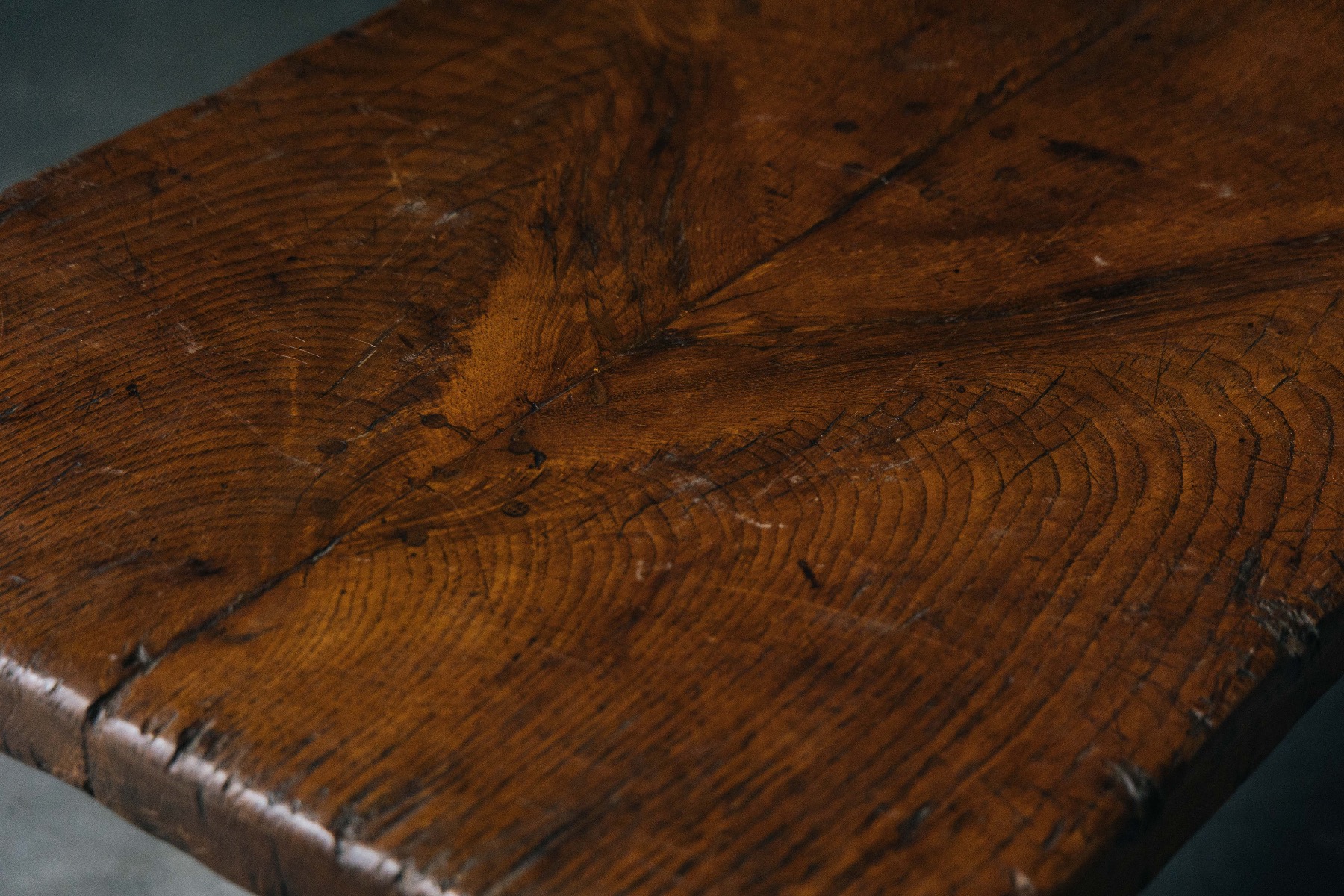 Traditional naive folk dining table 19th century