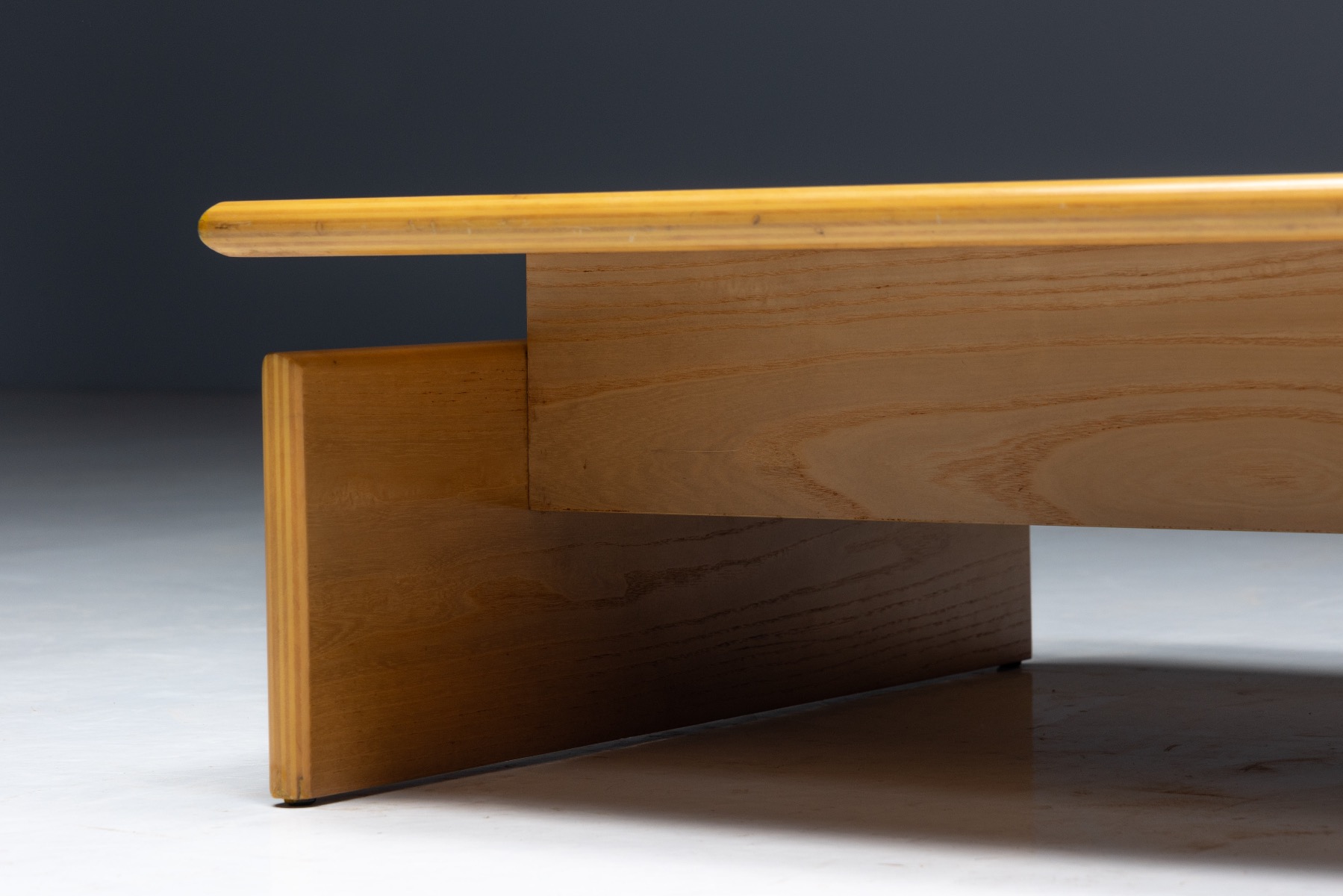 Understated Scandinavian coffee table with modernist form