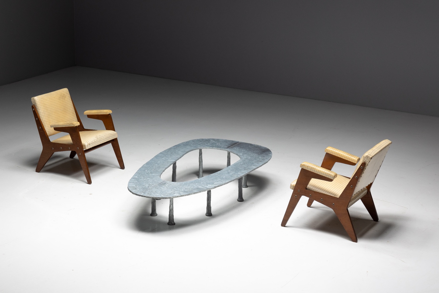 Sleek modern coffee table by Atelier Serruys
