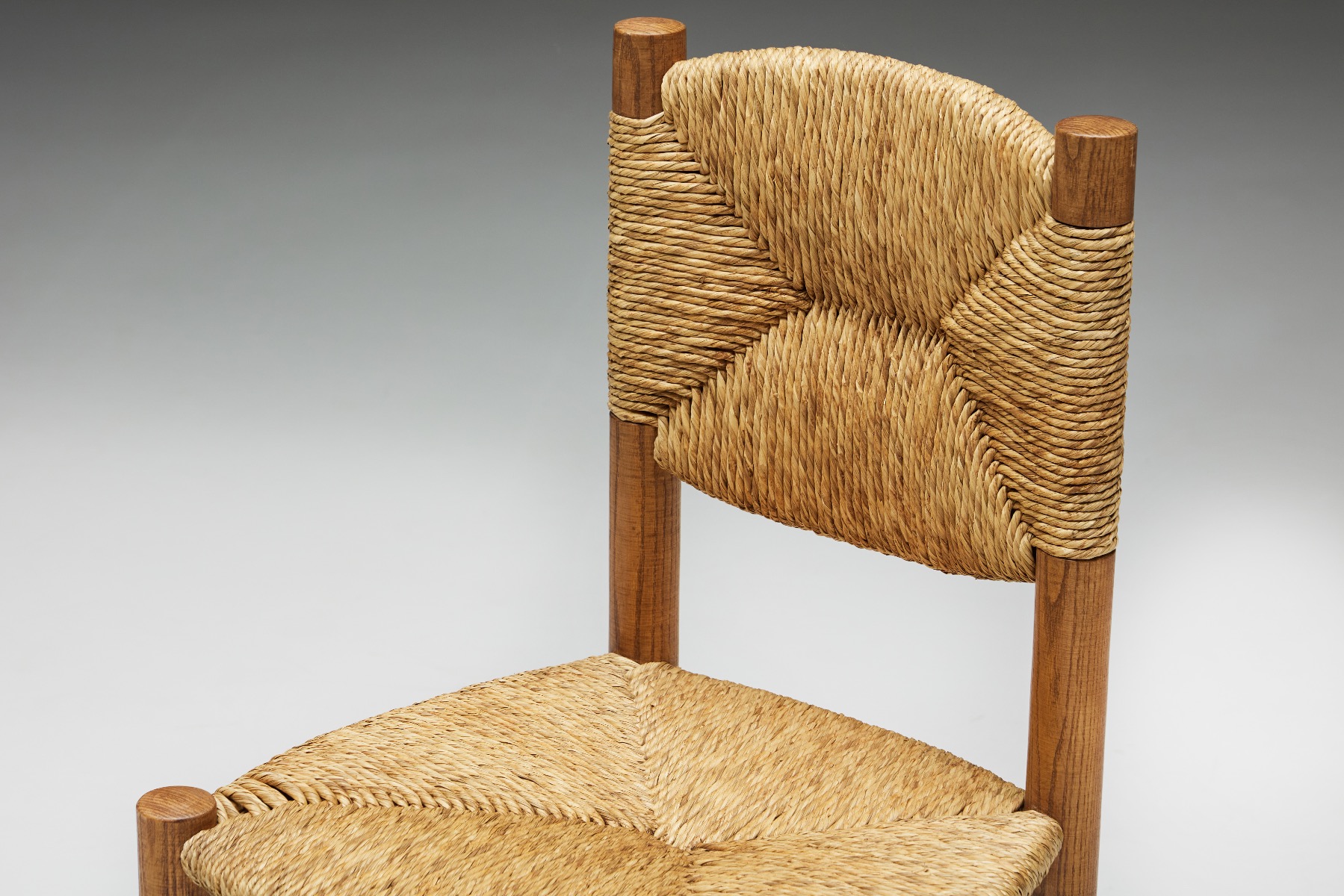 "Bauche" Dining Chairs by Charlotte Perriand for Steph Simon - 1950s