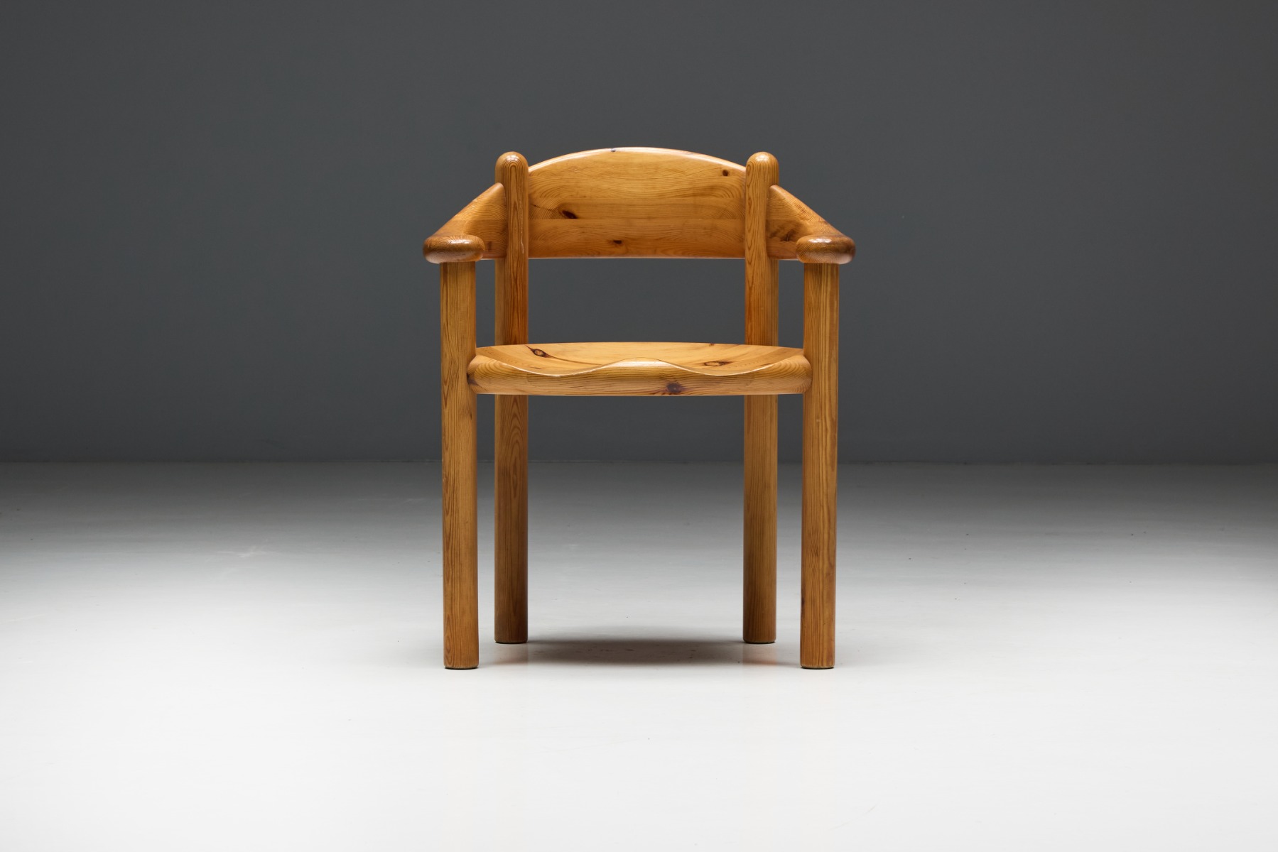 Timeless Danish modern pine dining chairs