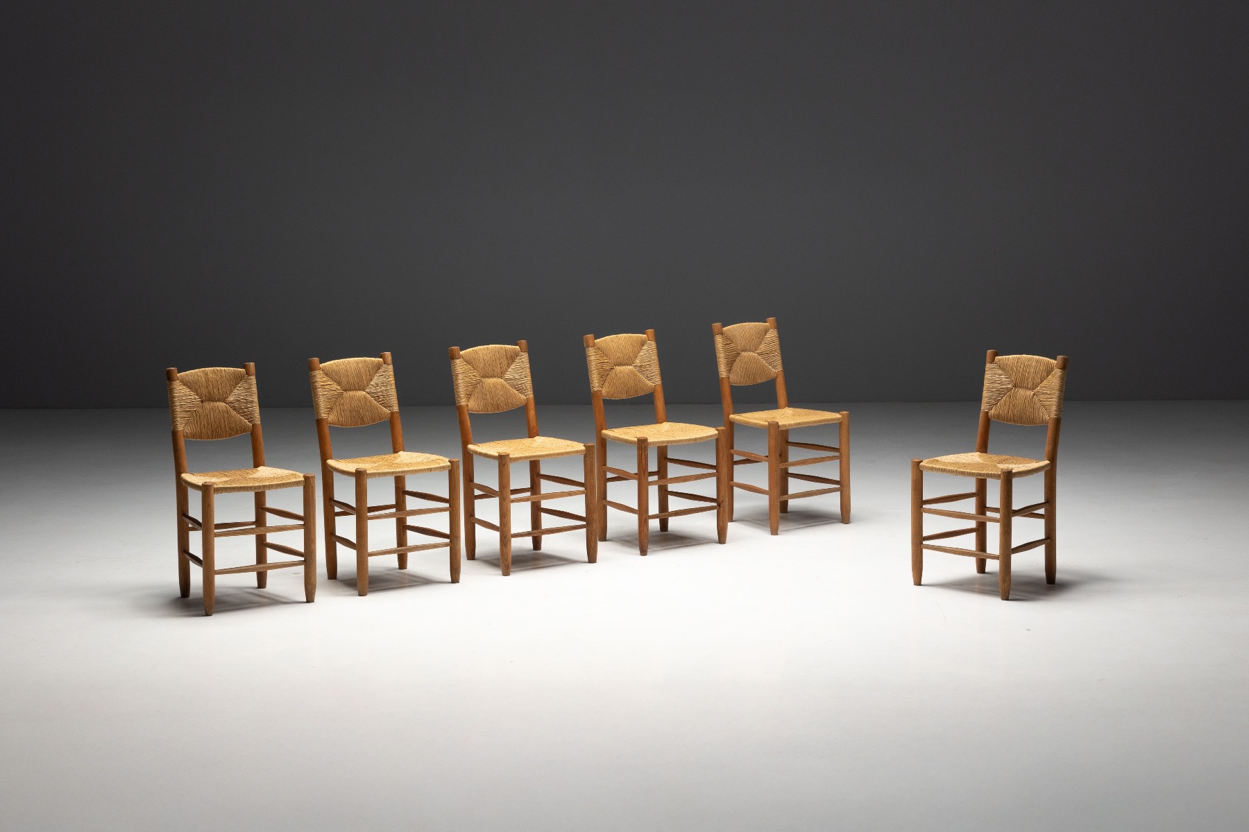 Iconic Bauche dining chair from the 1950s