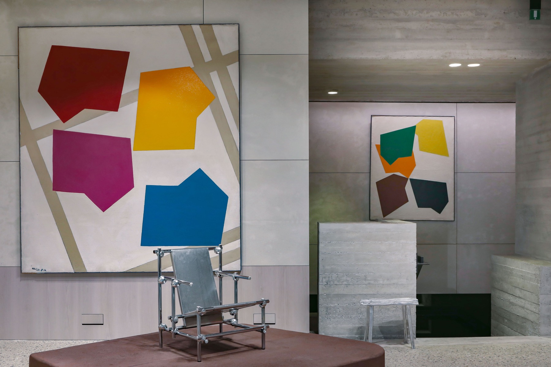 Contemporary abstract wall art by Rene Roche