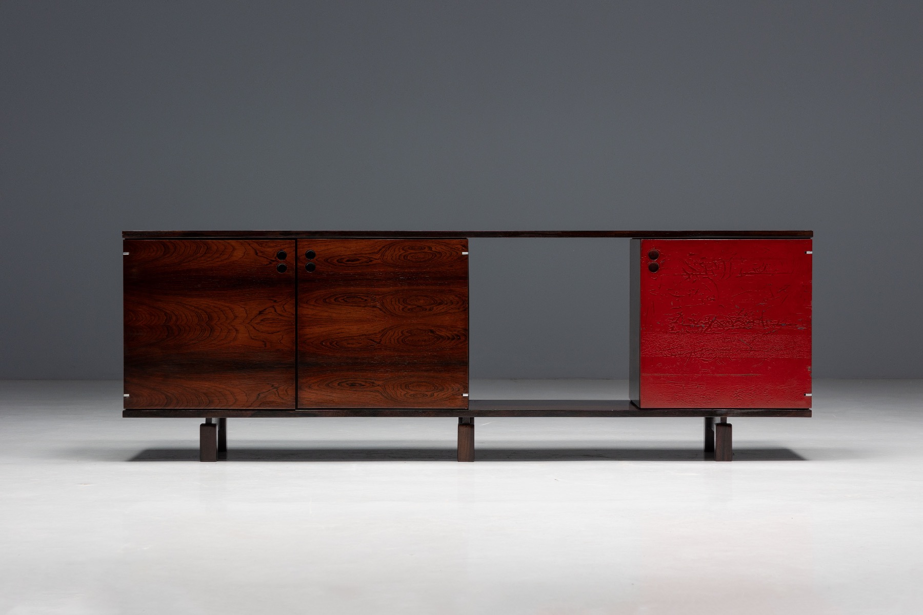 Elegant Brazilian credenza from the mid 1960s
