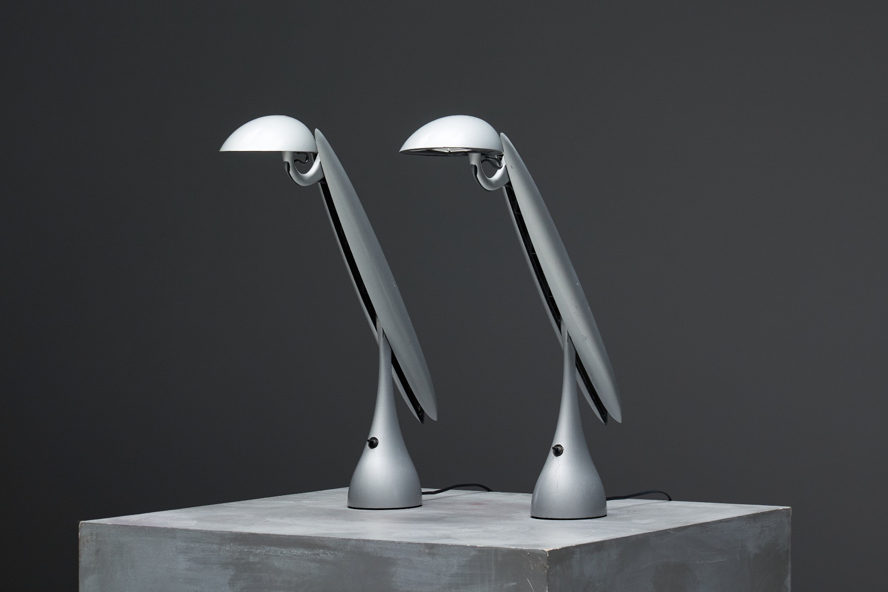 European postmodern desk lamp Heron model