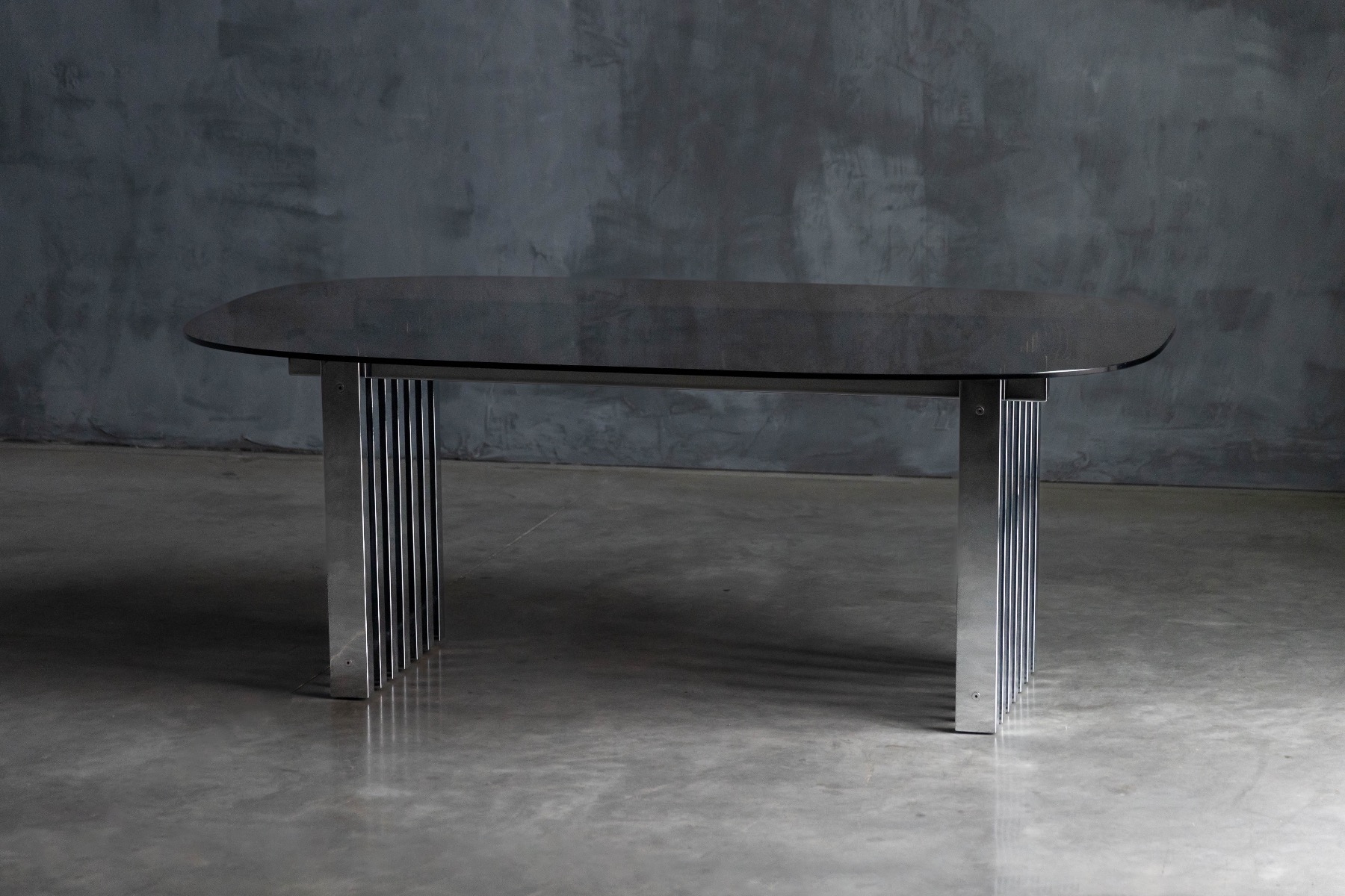 Gallery level mid century dining table