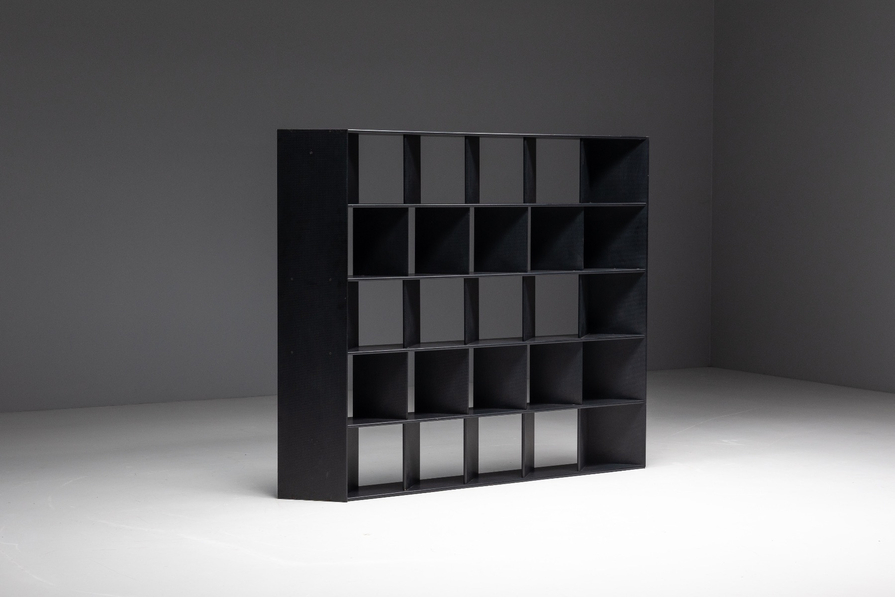 Contemporary inspired postmodern bookcase