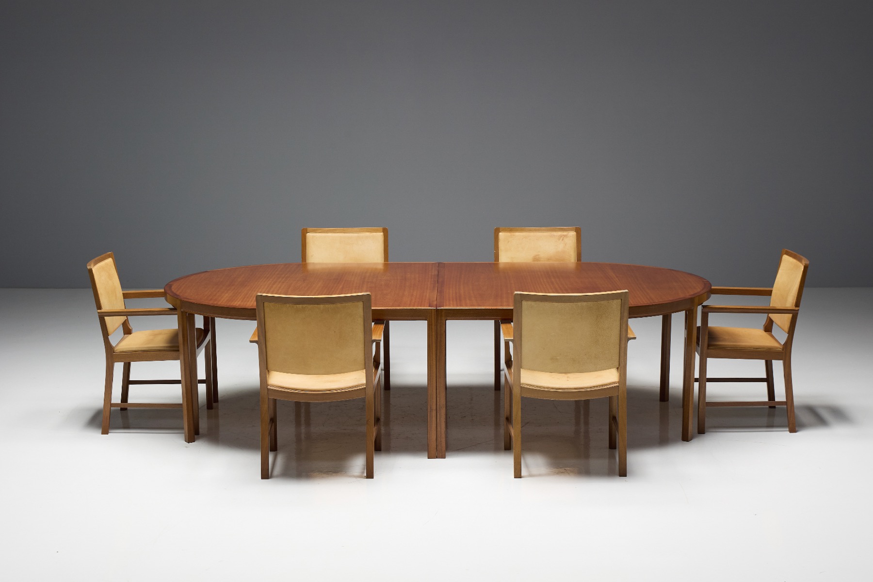 Minimalist Nordic dining table
