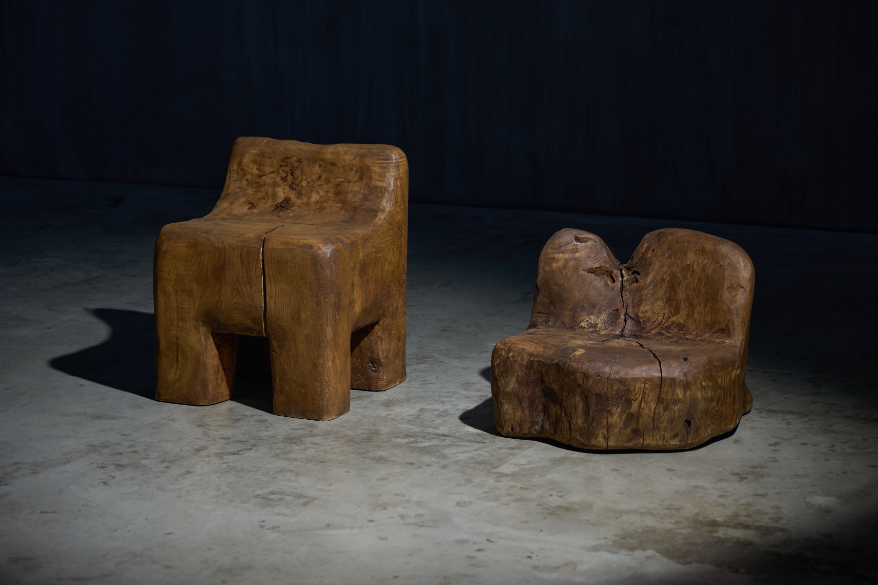 Museum level contemporary sculptural chair