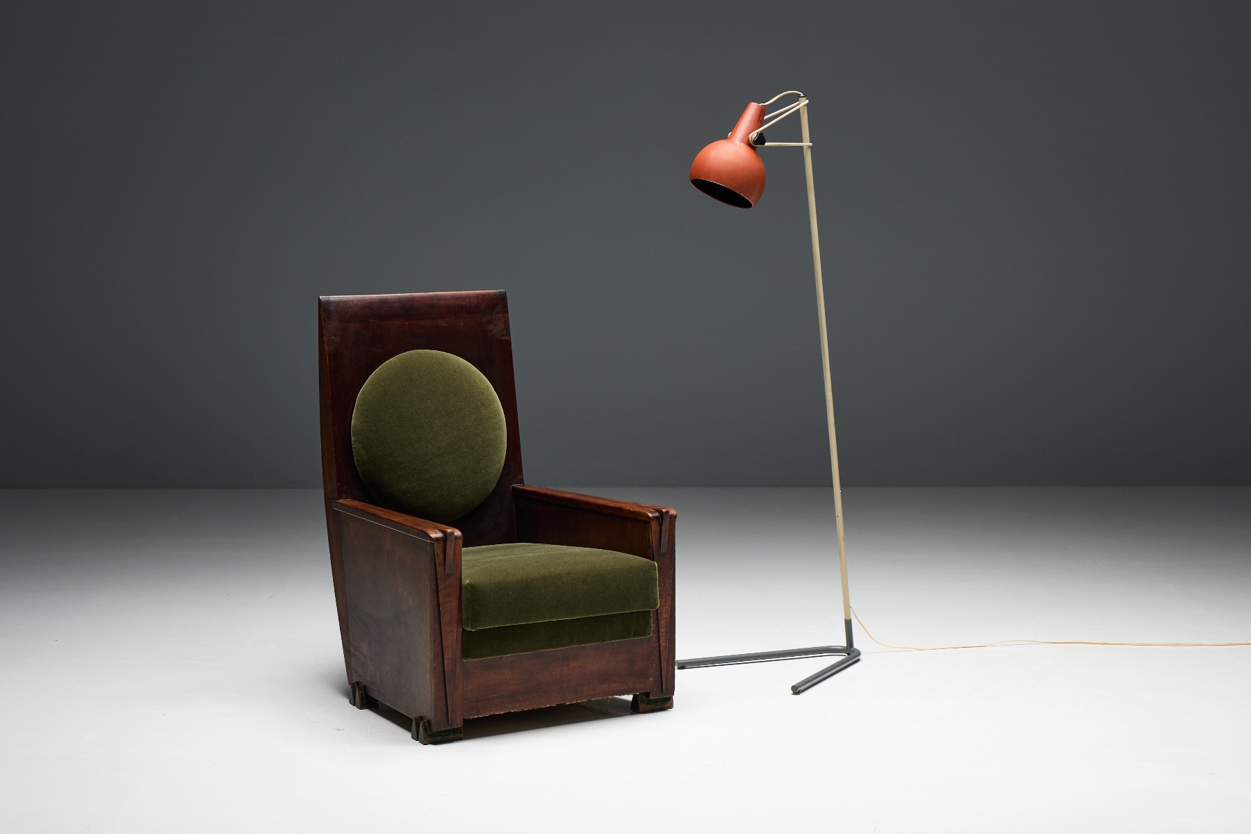 Premium Philips NX29 floor lamp from the 1950s