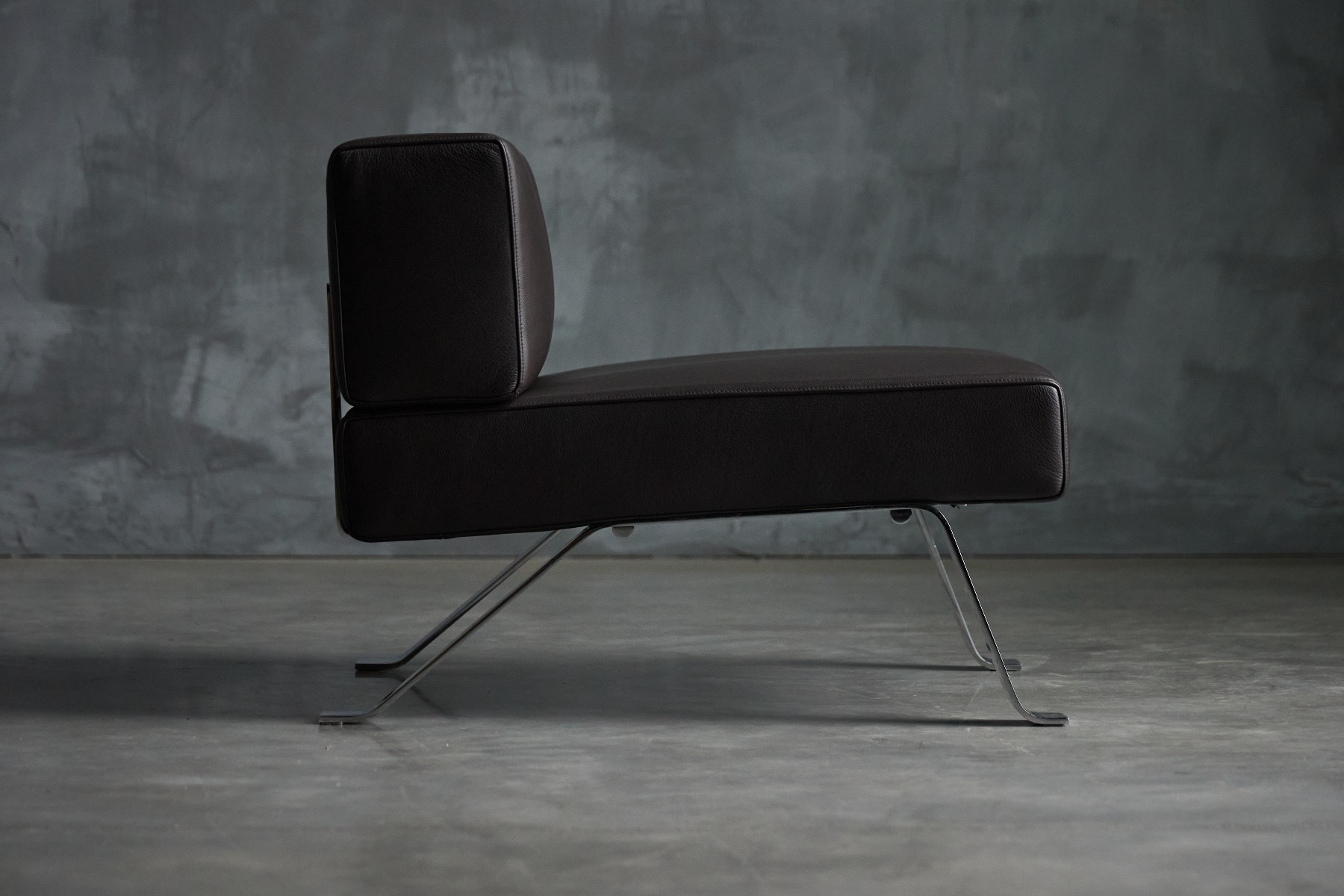 Elegant Cassina lounge chair designed by Perriand