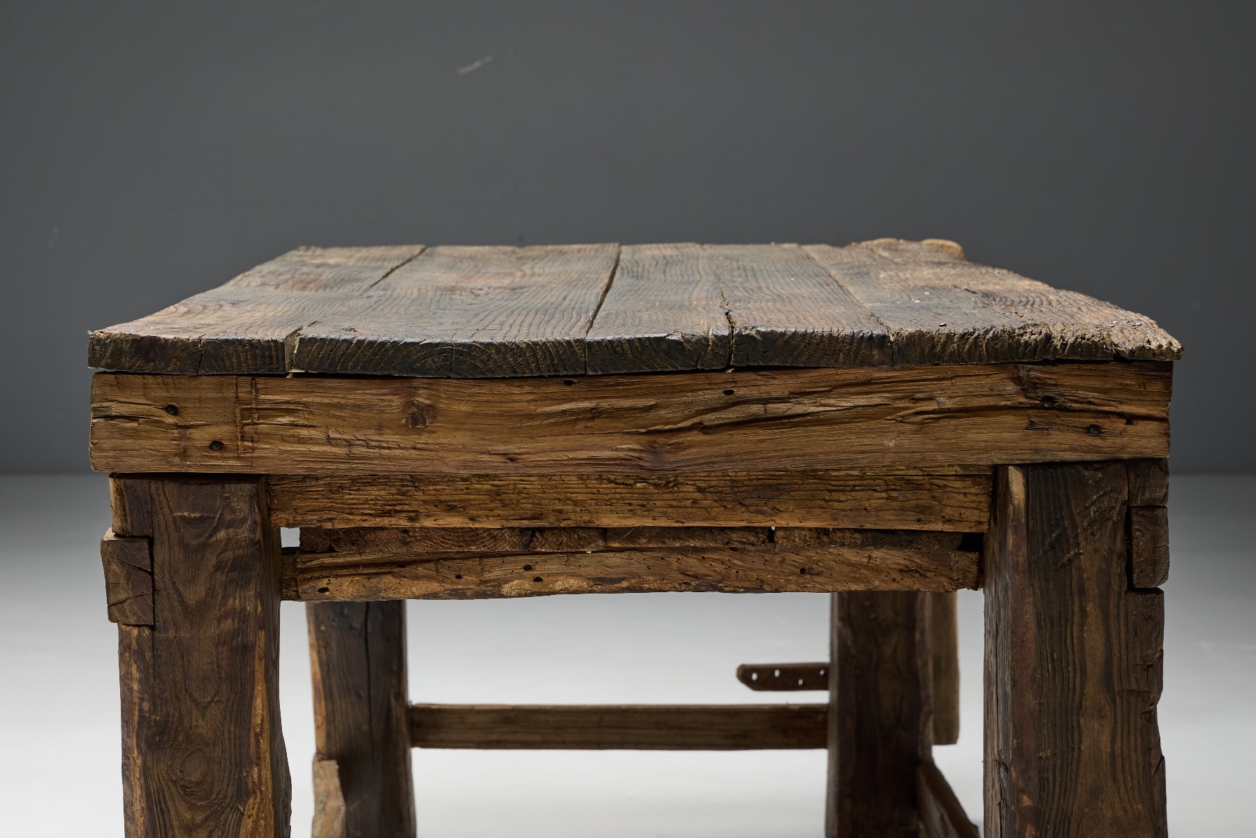 Antique vernacular working table 19th century