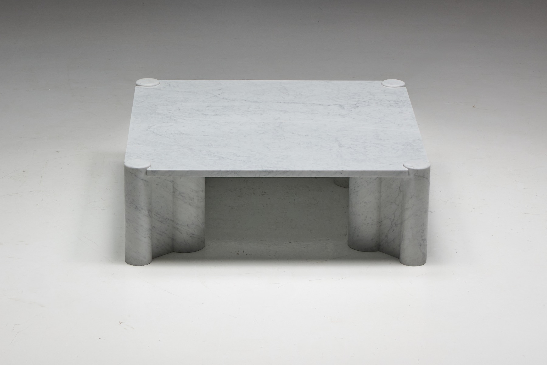High end 1960s Knoll marble coffee table