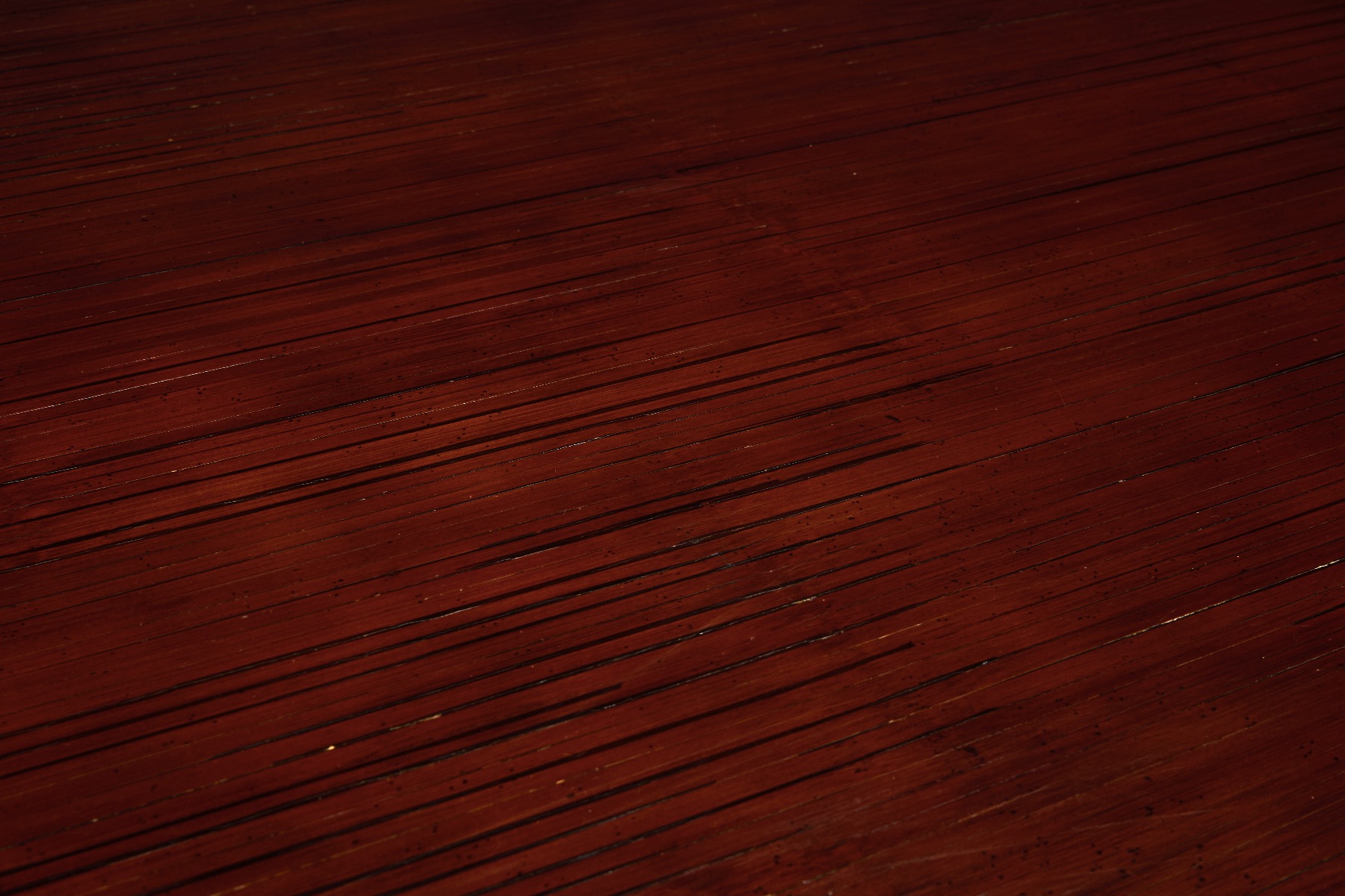 Understated bamboo coffee table from the late 20th century