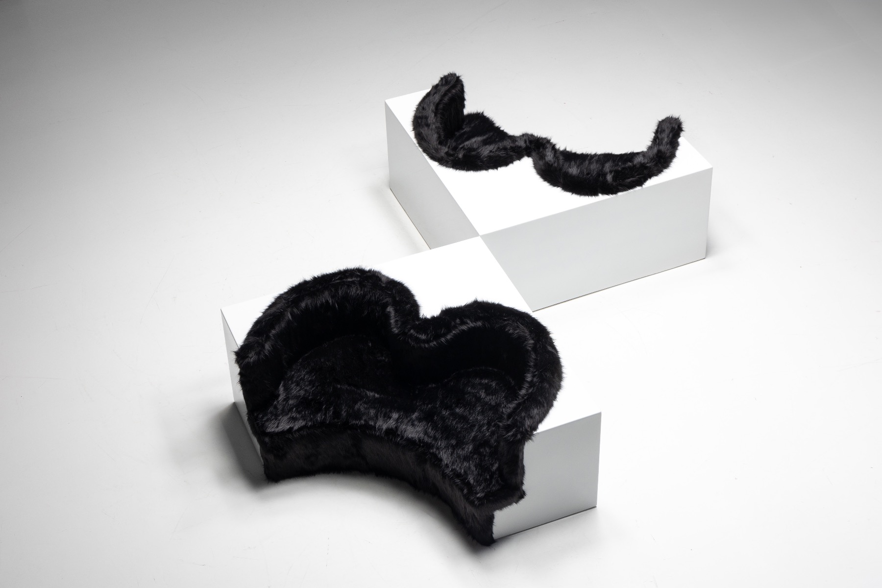 Architectural Safari sofa by Poltronova